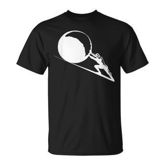 Sisyphus Greek Mythology Sisyphus T-Shirt | Mazezy