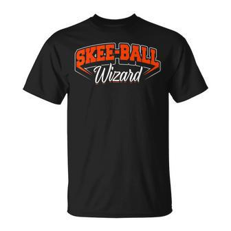 Skeeball Wizard T-Shirt | Mazezy