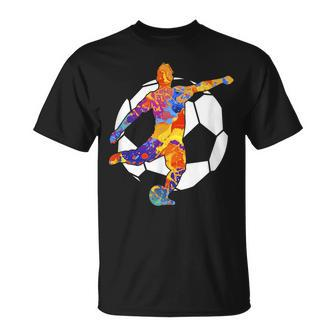 Soccer Player Sports Graphic Soccer Graphic Unisex T-Shirt | Mazezy