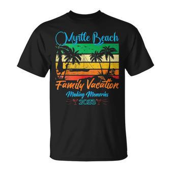 South Carolina Family Vacation 2023 Myrtle Beach Vacation Unisex T-Shirt - Seseable
