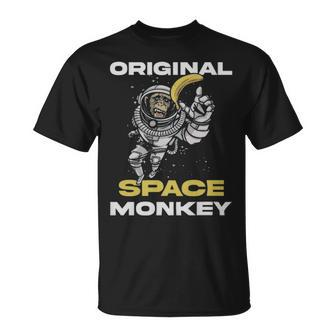 Space Monkey Funny Space Gift - Space Monkey Funny Space Gift Unisex T-Shirt - Monsterry UK