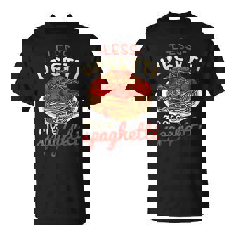 Spaghetti Lover Pasta Italian Cuisine Food Foodie T-shirt - Thegiftio UK