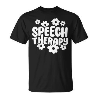 Speech Therapy Therapist Speech Language Pathologist T-Shirt - Monsterry
