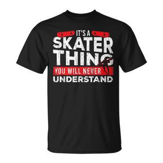 I Spend More Time In Hospital Than Skating Skateboard Skater T-shirt - Thegiftio UK