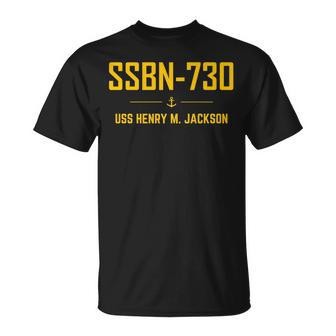 Ssbn730 Uss Henry M Jackson T-shirt - Thegiftio UK