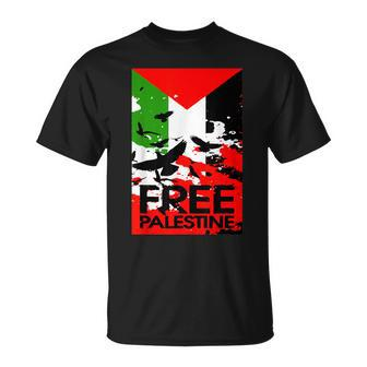 I Stand With Palestine For Their Freedom Free Palestine T-Shirt | Mazezy