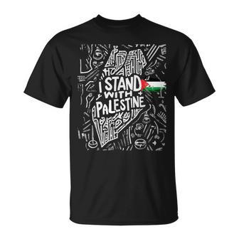 I Stand With Palestine Quote A Free Palestine T-Shirt - Monsterry DE