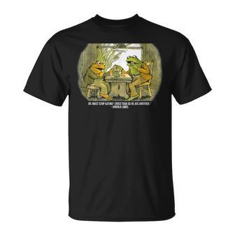 We Must Stop Eating Cried Toad As He Ate Another Frogs T-Shirt - Seseable