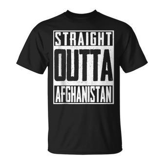 Straight Outta Afghanistan Afghan Afghani Ariana Pride Unisex T-Shirt | Mazezy