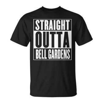 Straight Outta Bell Gardens T-Shirt | Mazezy