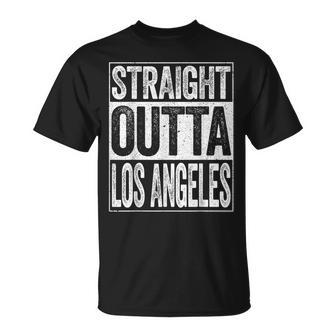 Straight Outta Los Angeles California T-Shirt | Mazezy CA