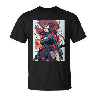 Striking Graphic Inspired By Japanese Anime T-shirt - Thegiftio UK