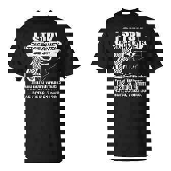 I Study Triggernometry Good With Numbers Gun Enthusiast T-Shirt | Mazezy