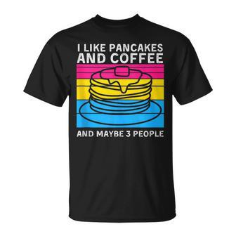 Subtle Pan Pride Pancake Pride Month Introvert Unisex T-Shirt | Mazezy