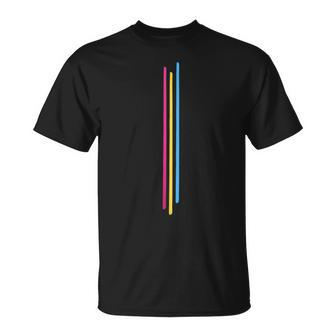 Subtle Pansexual Pride Pan Flag Pride Month Unisex T-Shirt | Mazezy