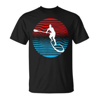 Sup Stand Up Paddle Boarding Surf Board Surfing T-Shirt | Mazezy