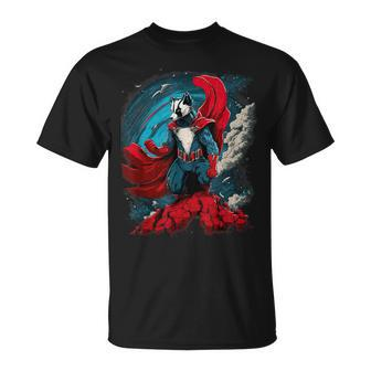 Super Power Superhero Skunk T-Shirt | Mazezy
