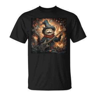 Suphalak Cat Dancing Skeleton 4Th Of July T-Shirt | Mazezy