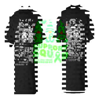 Support Squad Stem Cell Donor Awareness Ribbon Gnome T-Shirt | Mazezy