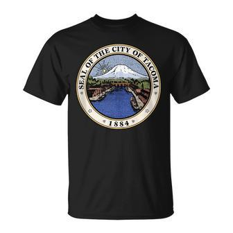 Tacoma Coat Of Arms Jersey National Pride Gift Unisex T-Shirt | Mazezy
