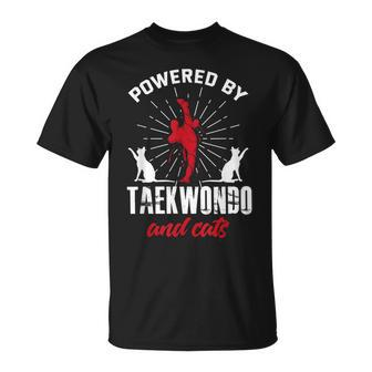 Taekwondo Cat Lover Martial Arts Sport Taekwondo T-shirt - Thegiftio UK