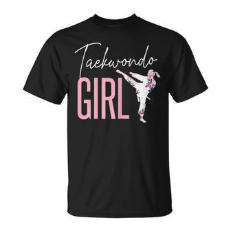 Taekwondo Taekwondo Girl Martial Arts Taekwondoin T-shirt - Thegiftio UK