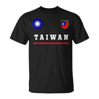 Taiwan SportSoccer Jersey Flag Football Unisex T-Shirt | Mazezy AU