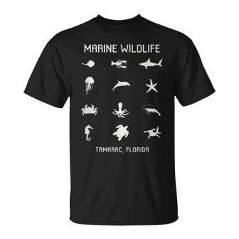 Tamarac Florida Wildlife Fl Vintage Souvenir T-Shirt | Mazezy