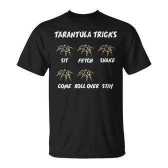 Tarantula Tricks Danger Horror Spider Horror T-Shirt | Mazezy