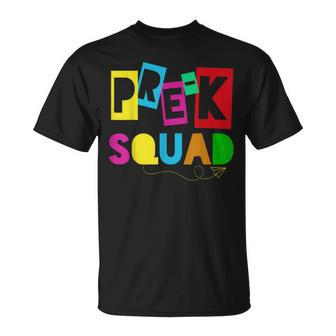 Team Prek Teacher Graphic - Prek Squad  Unisex T-Shirt