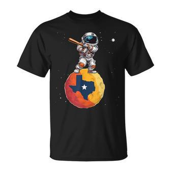 Texas 1965 Houston City Space Dabbing Astronaut T-Shirt | Mazezy