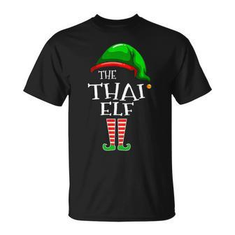 Thai Name Gift The Thai Elf Christmas Unisex T-Shirt - Seseable