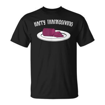 Thanksgiving Canned Cranberry Sauce Is Jellied T-Shirt | Mazezy