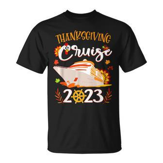 Thanksgiving Cruise Squad Matching Family Vacation Trip 2023 T-Shirt | Mazezy
