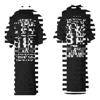 Thats What I Do I Fix Stuff And Things Fathers Day Unisex T-Shirt | Mazezy