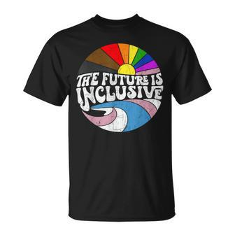 The Future Is Inclusive Lgbt Gay Rights Pride Unisex T-Shirt | Mazezy