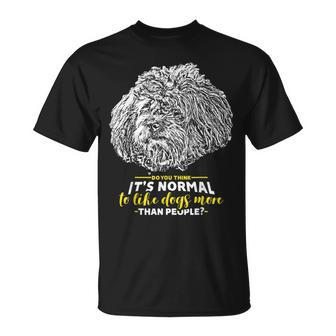 Do You Think It's Normal Schapendoes T-Shirt | Mazezy