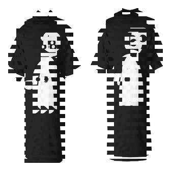 Thumbs Down Ghost Screaming Boo Disapproval Ghost Halloween T-Shirt