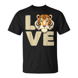 Tiger Nature Lover Safari Wildlife Animal Zookeeper Unisex T-Shirt - Seseable