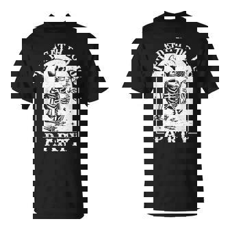 Til Death Do Us Party Bride Or Die Bachelorette Halloween T-Shirt | Mazezy