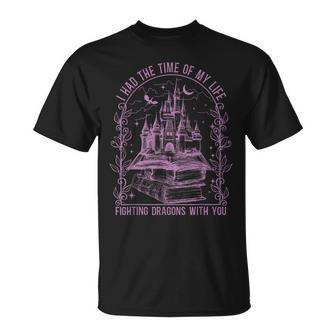 I Had The Time Of My Life Fighting Dragons With You Retro T-Shirt | Mazezy