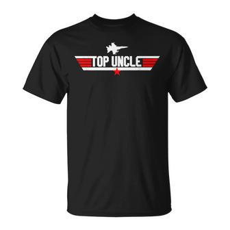 Top Uncle Funny Fathers Day Uncle Gifts Unisex T-Shirt | Mazezy