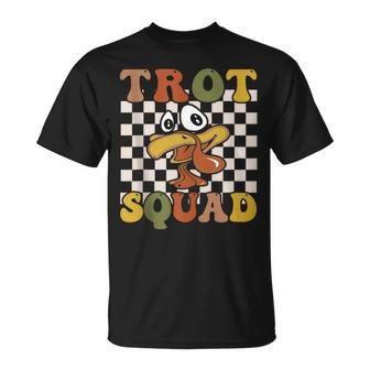 Trot Squad Turkey Trot Matching Thanksgiving 2023 T-Shirt - Seseable