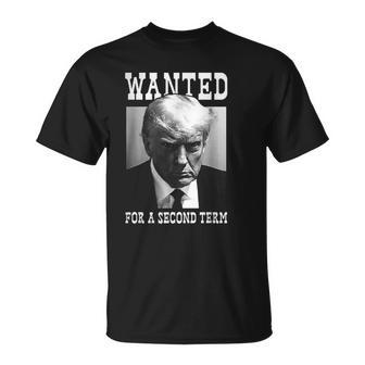Trump Hot Wanted For Second Term 2024 T-Shirt - Seseable