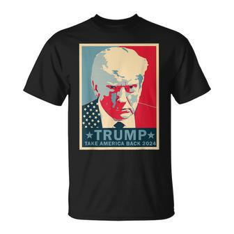 Trump Shot Take America Back 2024 T-Shirt - Monsterry CA