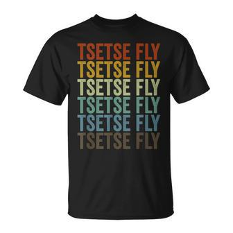 Tsetse Fly Retro T-Shirt | Mazezy