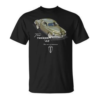 Tucker 48 American Classic Car Legend T-Shirt | Mazezy CA