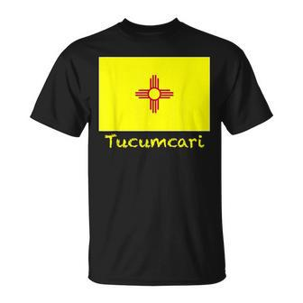 Tucumcari New Mexico Usa Flag Souvenir T-Shirt | Mazezy AU