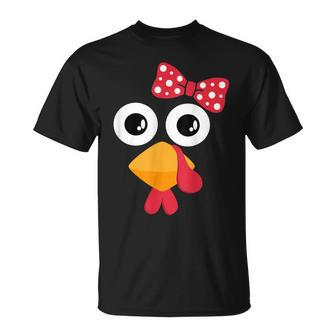 Turkey Face Trot Cute Thanksgiving Running T-Shirt | Mazezy
