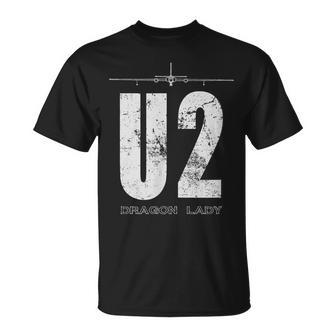 U-2 Dragon Lady Spy Plane T-Shirt | Mazezy